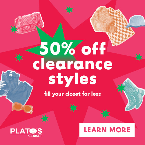 50% off clearance